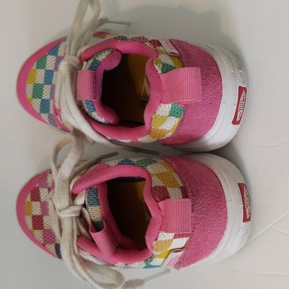 Vans Ultra Cush Girls Checkered Shoes - Picture 5 of 8